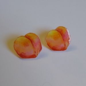 Peach Earrings